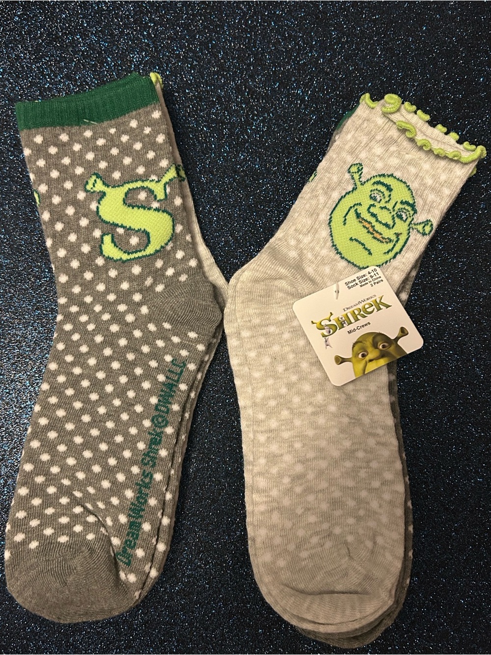 DreamWorks Shrek Women’s Socks – 4 Pairs Total